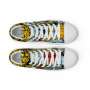 Men's canvas high top trainers - Cannabis King Seed Bank Shoes