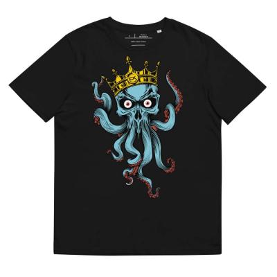 T-shirt unisexe noir - Cannabis King - King Cthulhu T-Shirts