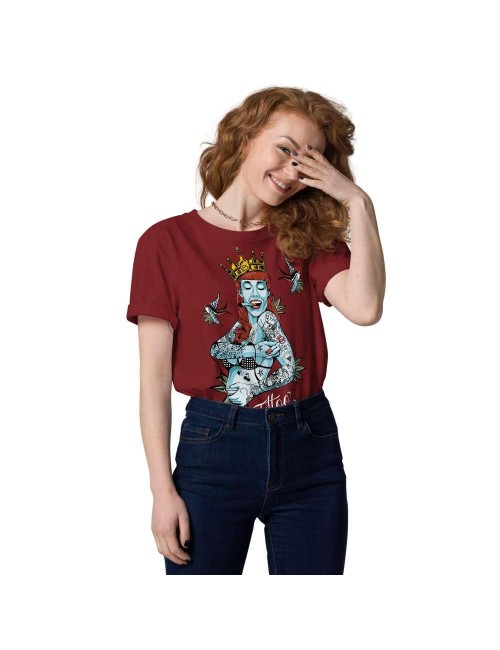 T-shirt unisexe - Cannabis King Tattoo Studio - 4 coloris