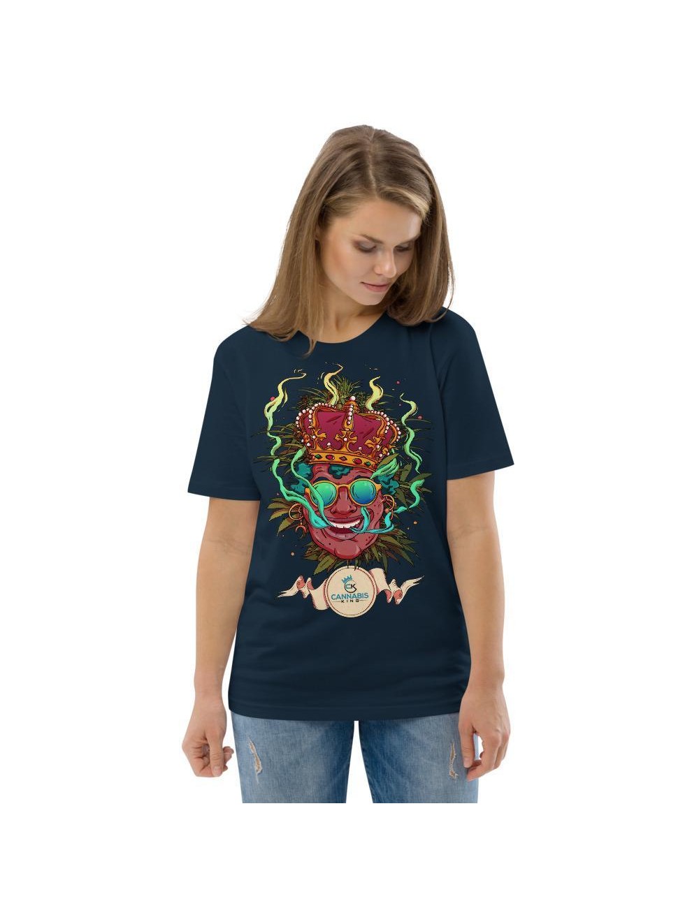 T-shirt unisexe - Cannabis King by Olivier Bonhomme