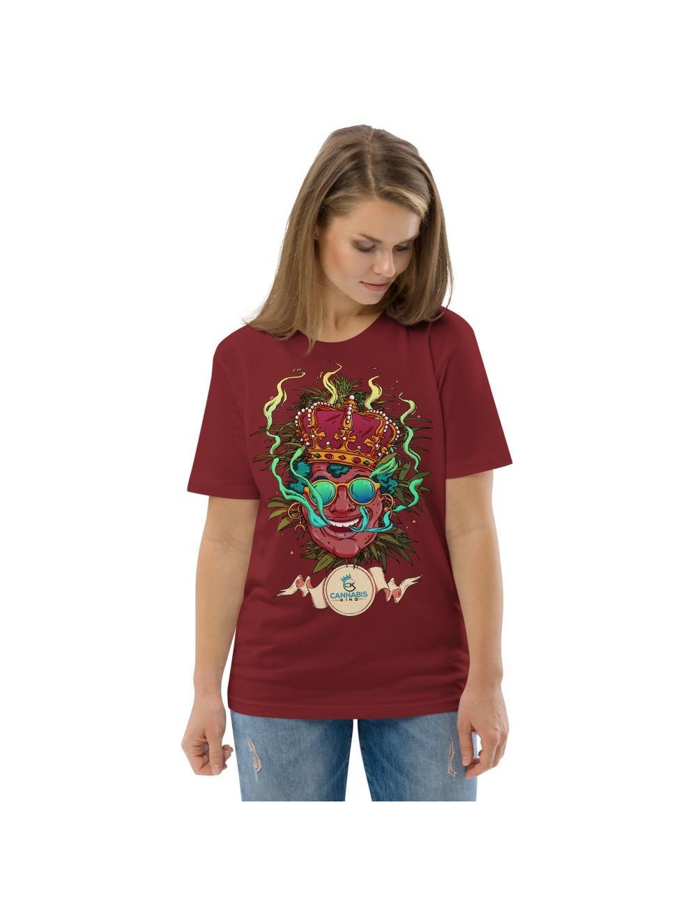 Unisex T-shirt - Cannabis King by Olivier Bonhomme