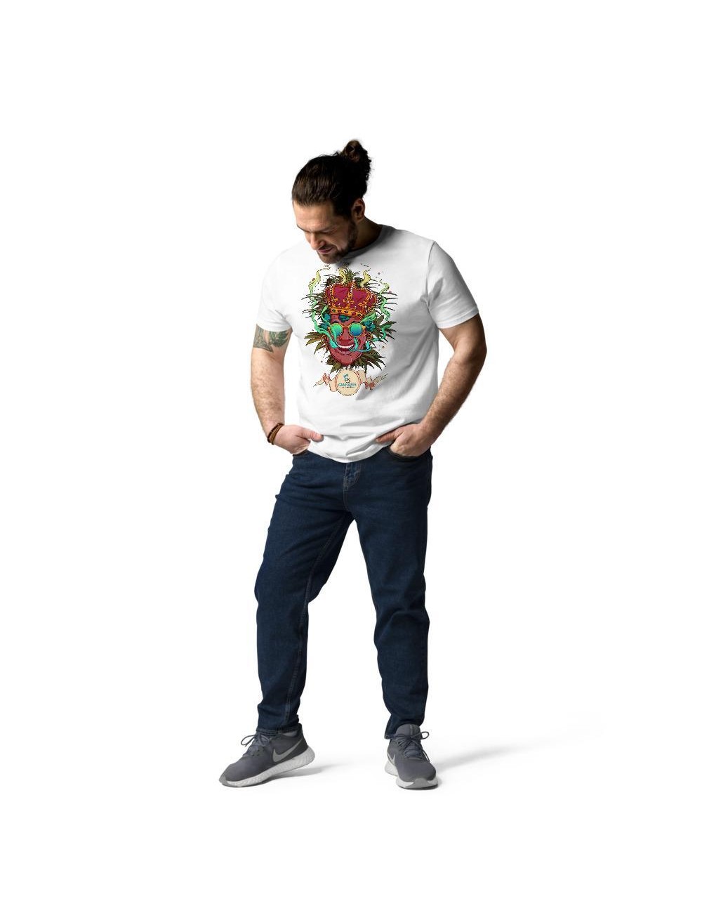 Unisex T-shirt - Cannabis King by Olivier Bonhomme