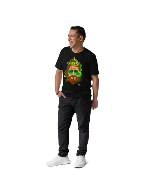Unisex T-shirt - Cannabis King - Dude King - 4 colors