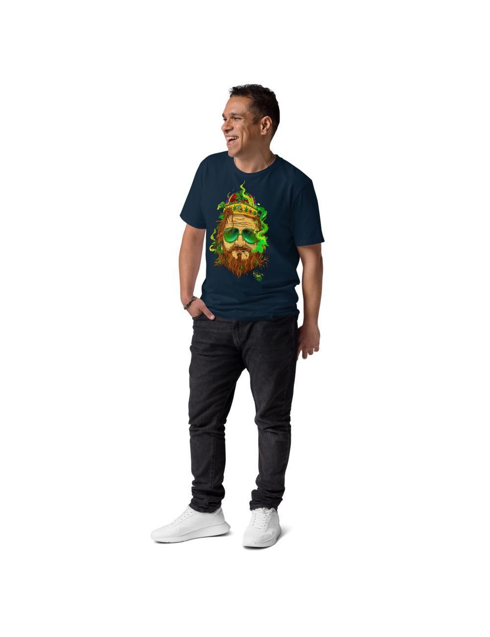 Unisex-T-Shirt - Cannabis King - Dude King - 4 Farben