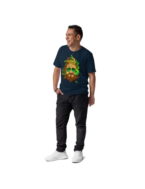 Unisex T-shirt - Cannabis King - Dude King - 4 colors