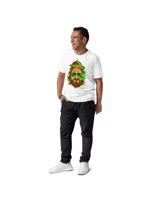 Unisex-T-Shirt - Cannabis King - Dude King - 4 Farben