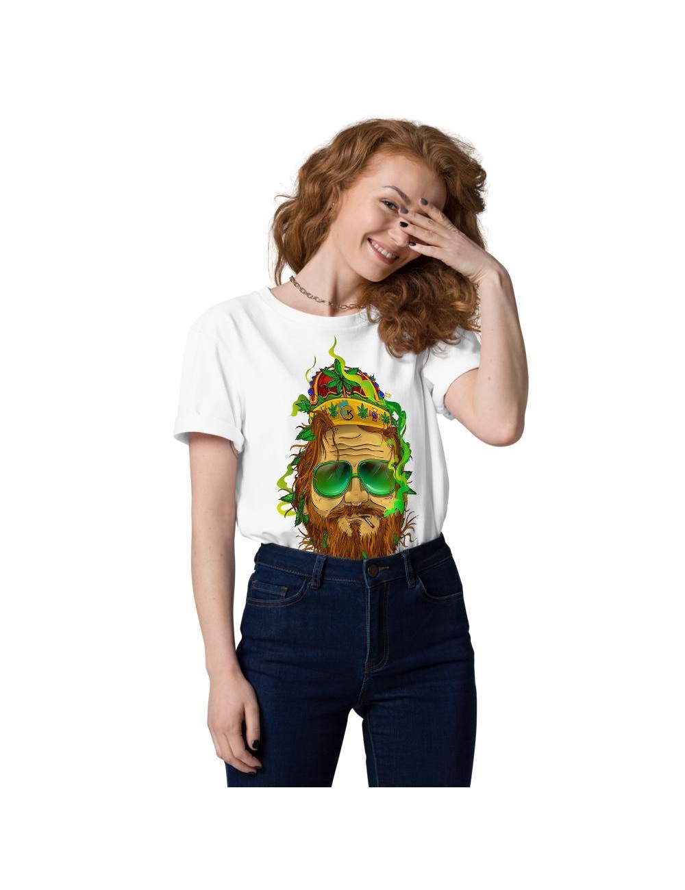 T-shirt unisexe  - Cannabis King - Dude King - 4 coloris