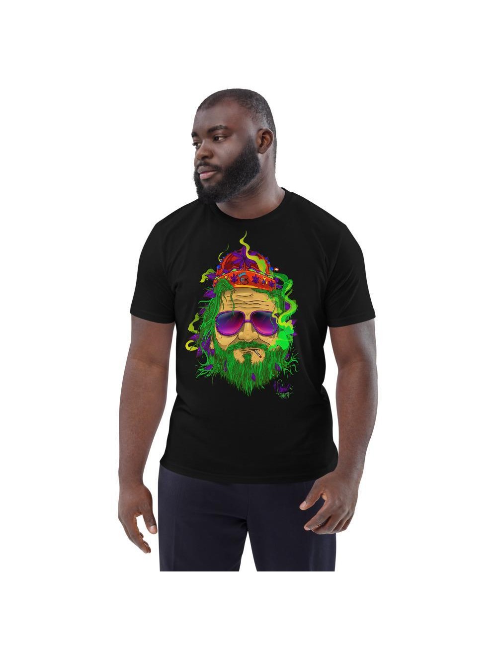 Unisex T-shirt - Cannabis King - King Dude Green - 4 colors