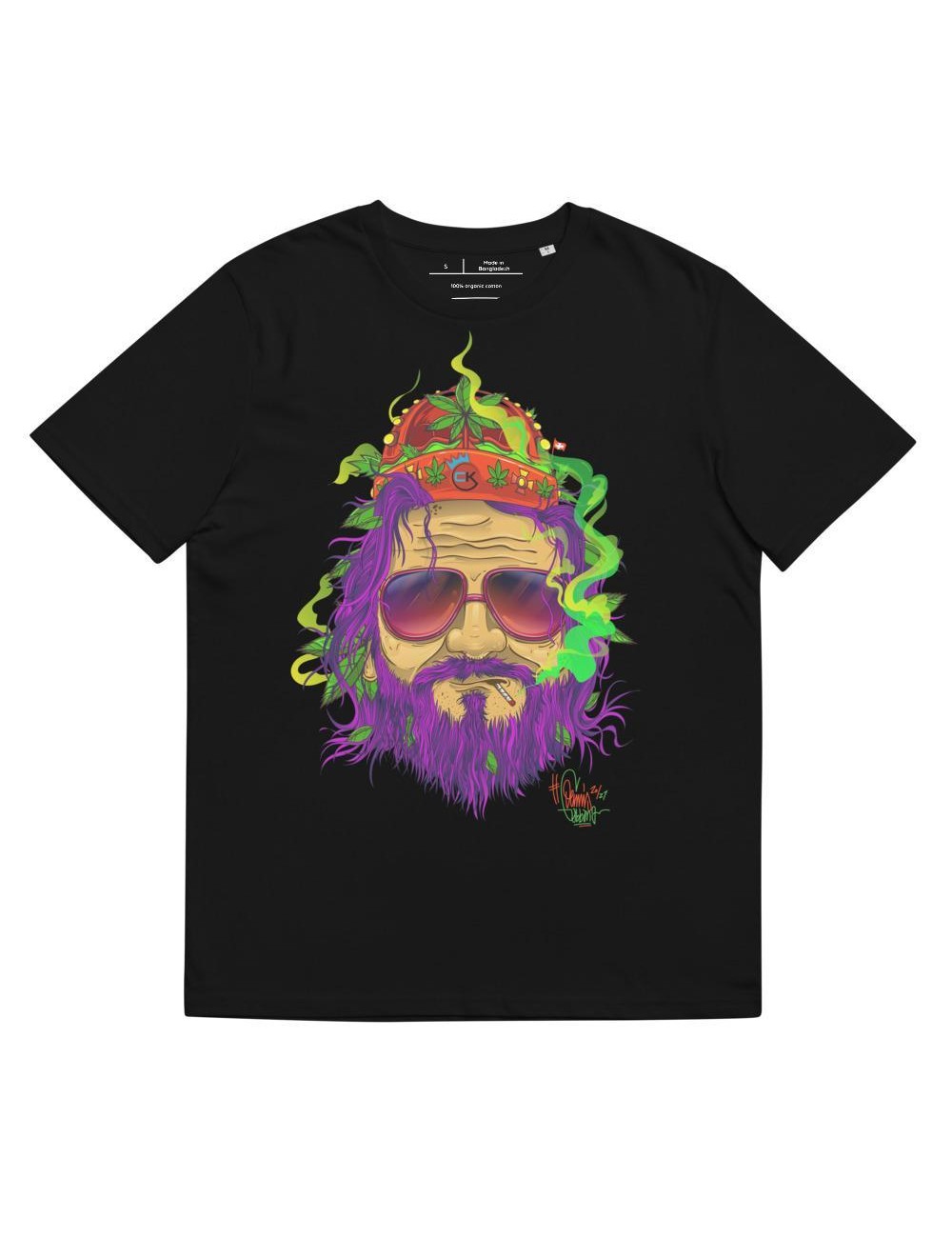 T-shirt unisexe - Cannabis King - Dude King Violet - 4 coloris