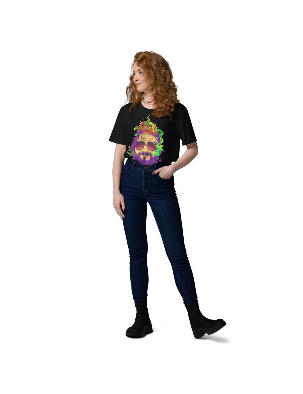 T-shirt unisexe - Cannabis King - Dude King Violet - 4 coloris