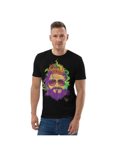 T-shirt unisexe - Cannabis King - Dude King Violet - 4 coloris