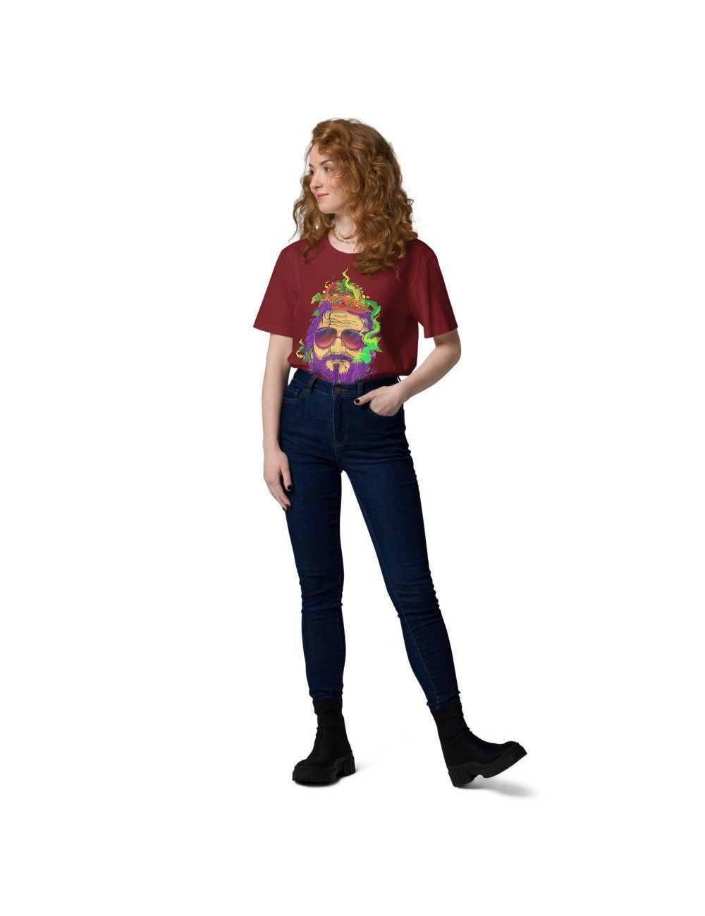 T-shirt unisexe - Cannabis King - Dude King Violet - 4 coloris