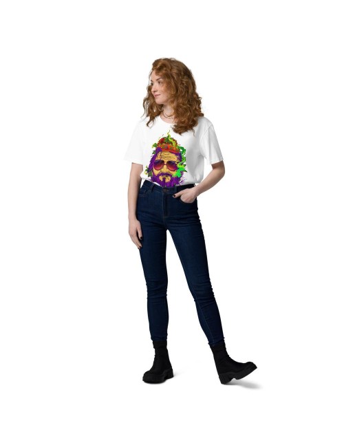 T-shirt unisexe - Cannabis King - Dude King Violet - 4 coloris