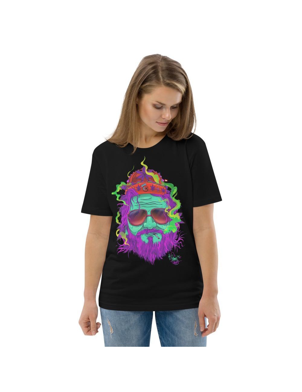 Unisex t-shirt - Cannabis King - Dude King under field - 4 colors