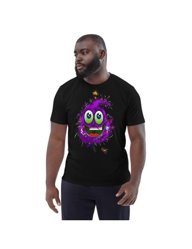 T-shirt unisexe - Cannabis King - King Bud Violet