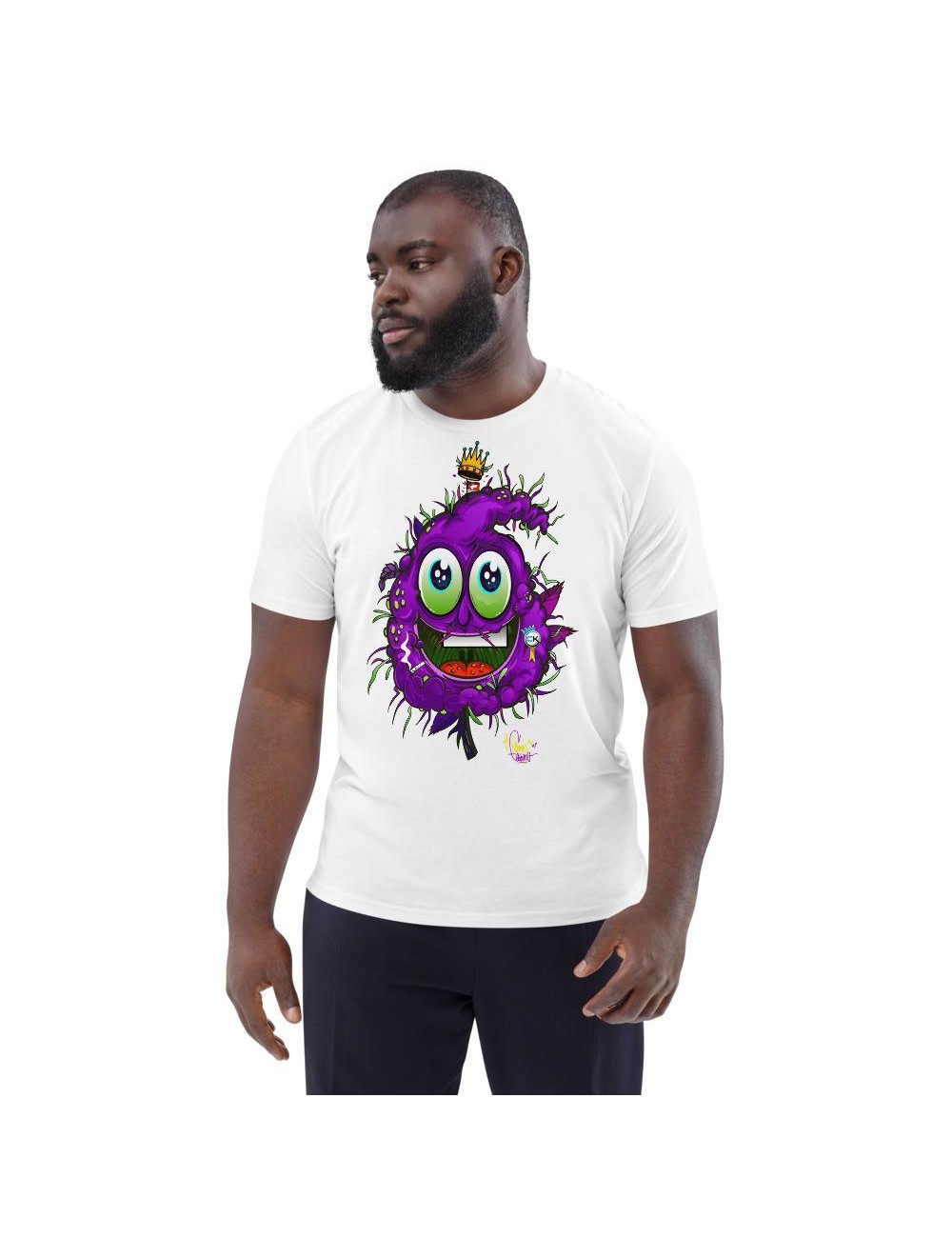 Unisex T-shirt - Cannabis King - King Bud Violet