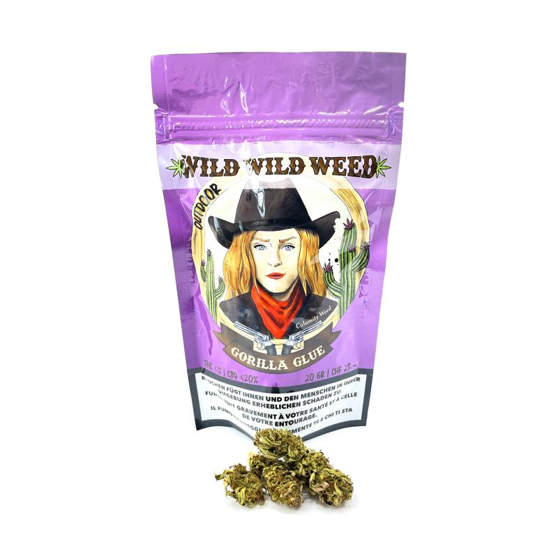 Gorilla Glue - Wild Wild Weed - Cannabis CBD Suisse Outdoor