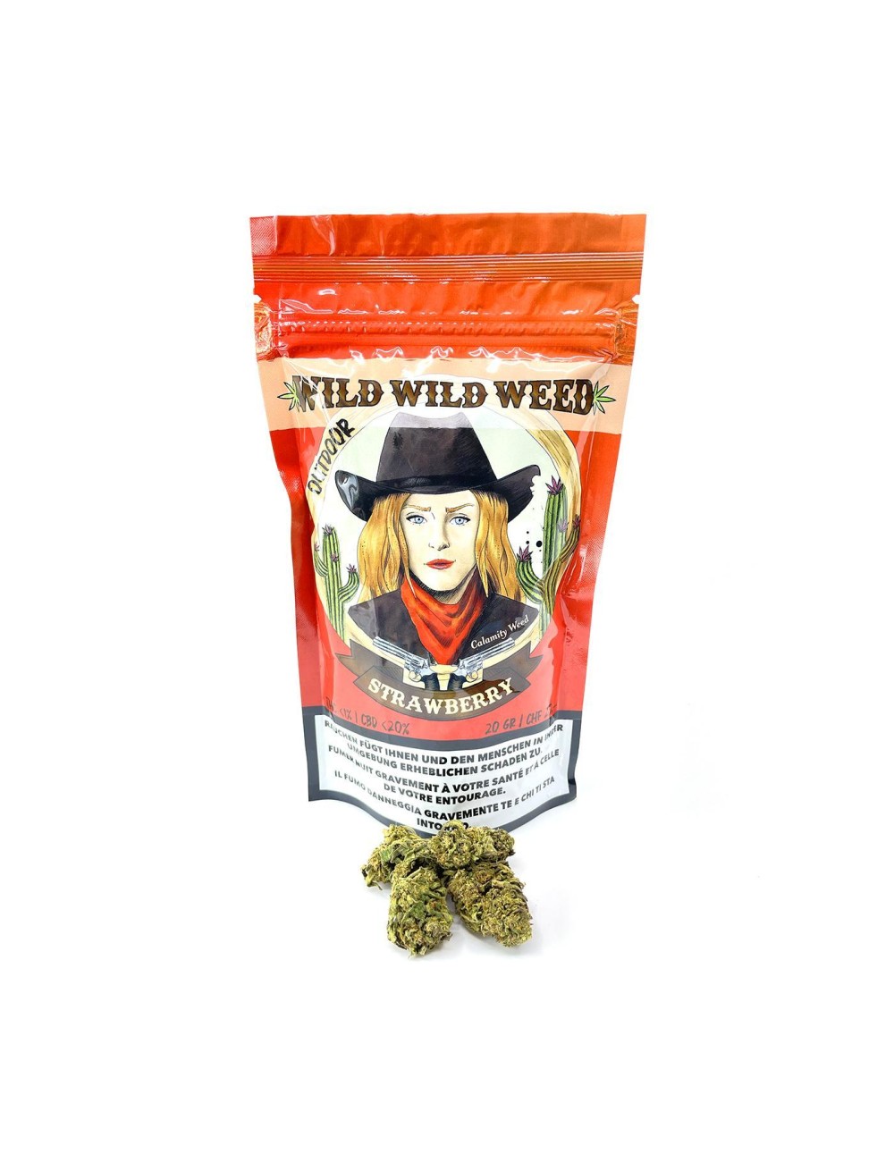 Strawberry - Old range Wild Wild Weed - CBD hemp Switzerland