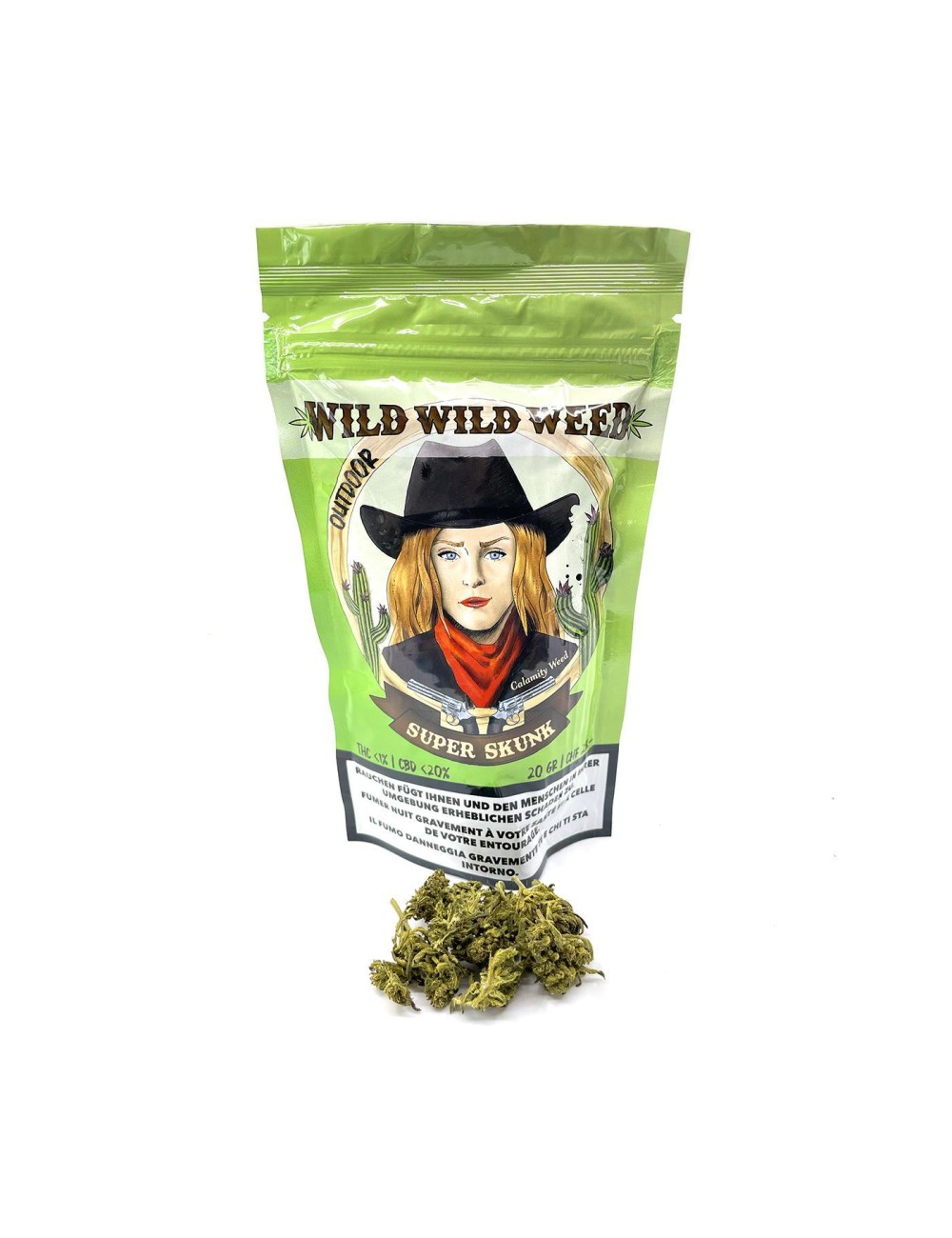 Altes Sortiment Super Skunk - Wild Wild Weed - Schweizer CBD Blüten