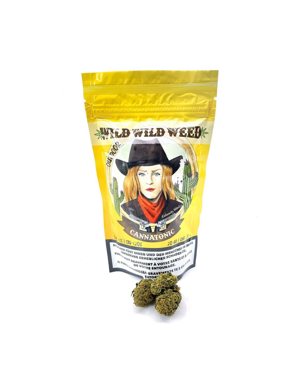 Cannatonic - Altes Sortiment Wild Wild Weed - Schweizer CBD Blüten