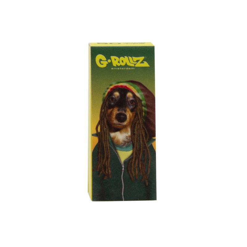Filtres en carton - Pets Rock Reggae - Jaune - G-Rollz Filters