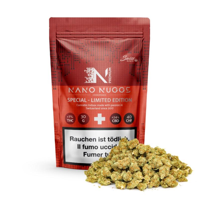 Nano Nuggs Indoor Special - Limited Edition - Swiss Botanic - Cannabis CBD Schweiz Indoor