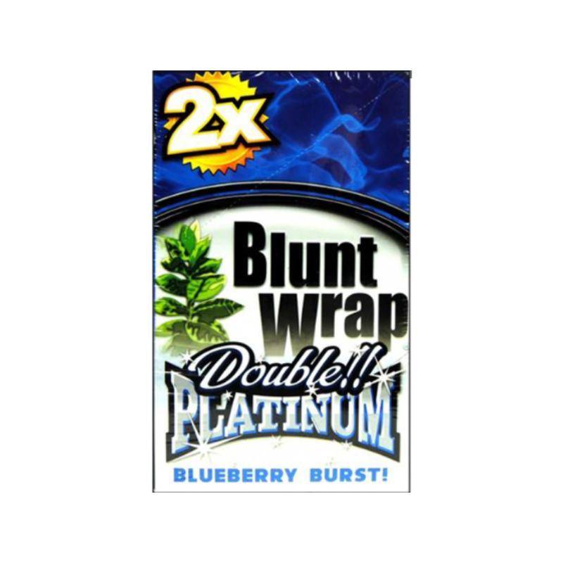 Blunt Wrap Platinum double - Blueberry Burst ( 25 x 2pcs) KC Import