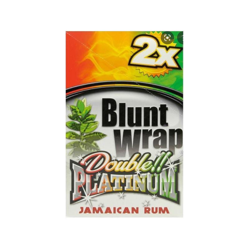 Blunt Wrap Platinum double - Jamaican Rum ( 25 x 2pcs) KC Import