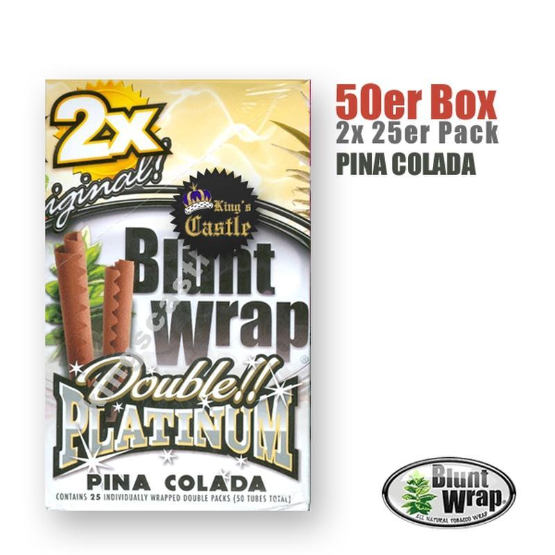 Blunt Wrap Platinum double - Pina Colada ( 25 x 2pcs) KC Import