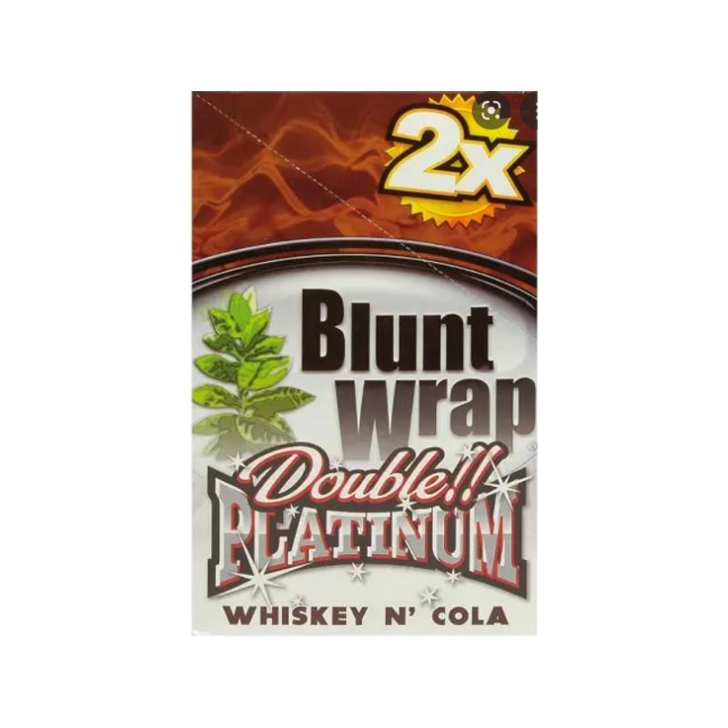 Blunt Wrap Platinum double - Whiskey Cola ( 25 x 2pcs) KC Import