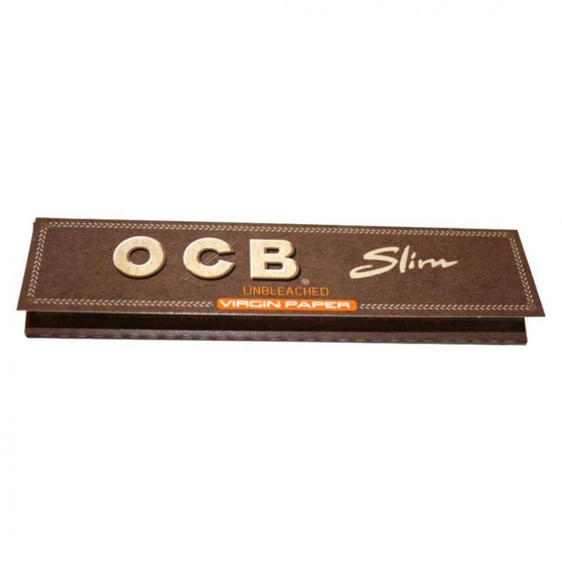 OCB KS Virgin Unbleached Slim (50 pcs.