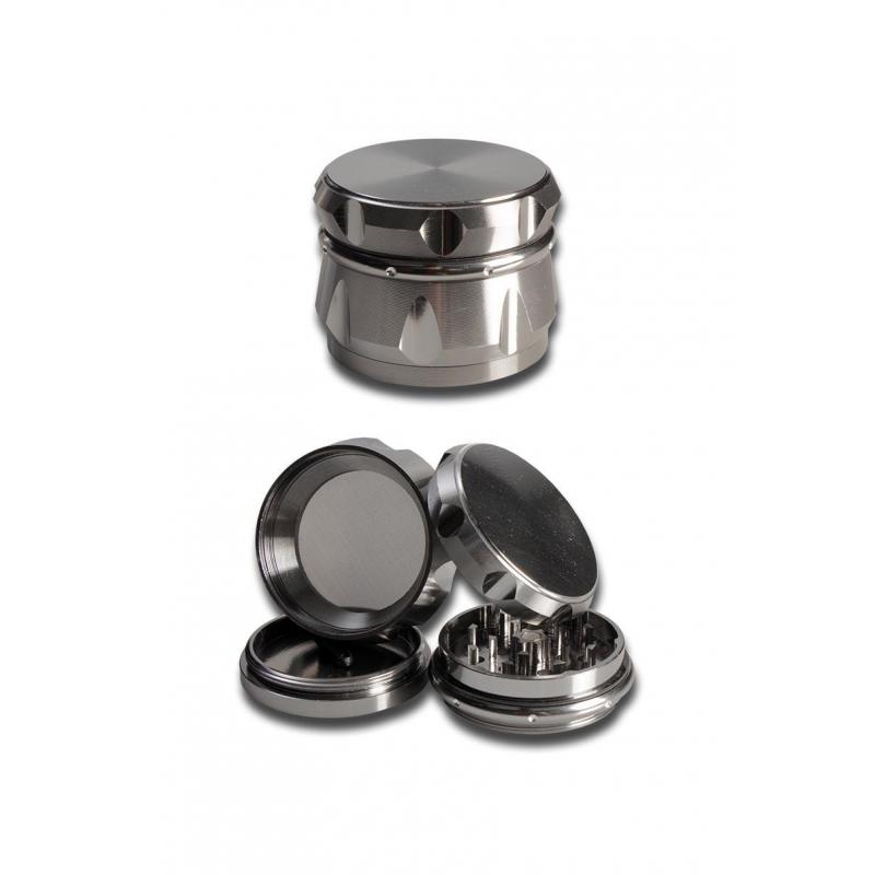 Alu Grinder 4-pièces 53mm Crown KC Import