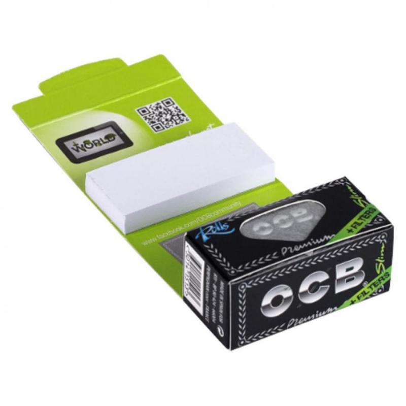 OCB Rolls Premium Slim + Tips (24 pcs.