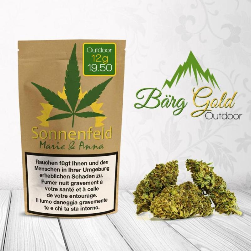 Sonnenfeld CBD - Bärg Gold Outdoor (CHF 19.