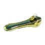 Pipe en verre Vert/Bleu/Blanc