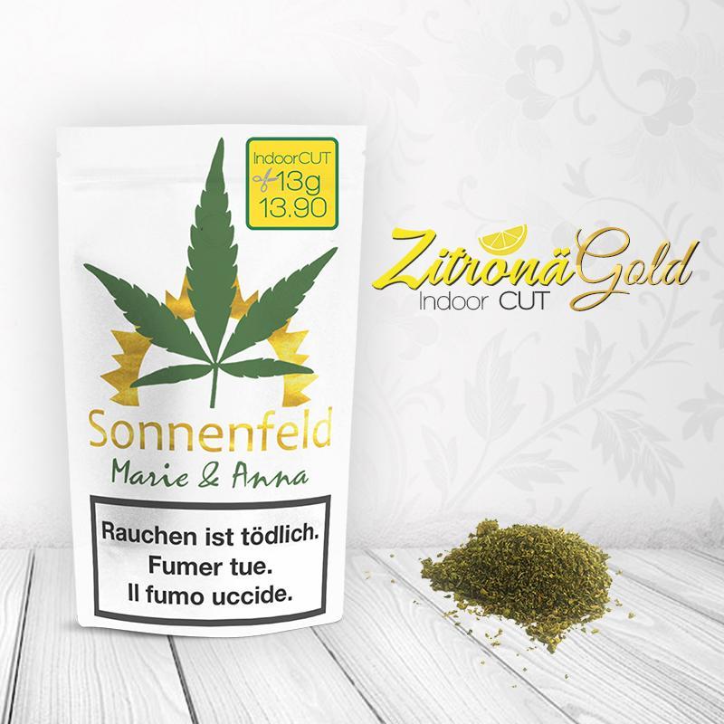 Sonnenfeld CBD - ZitronäGold Indoor CUT (CHF 13.