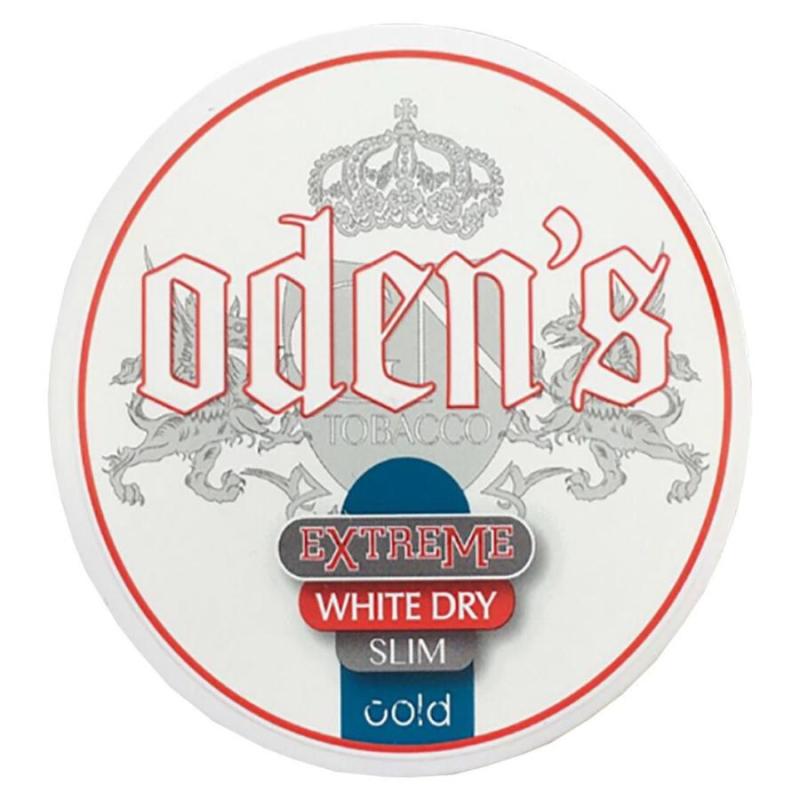 Oden's Extreme White Cold Dry Slim (6 x 10g) KC Import