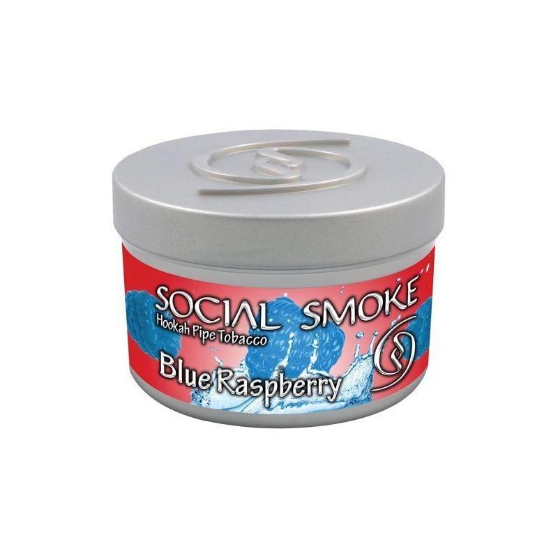 Social Smoke - Blue Raspberry (250g) KC Import