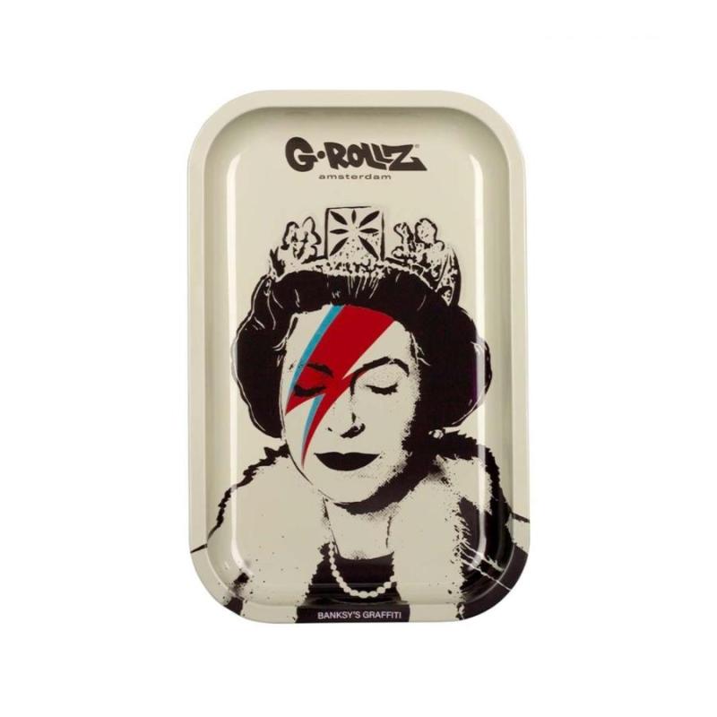 Banksy "Lizzie Stardust" Tray 27.5cm x 17.