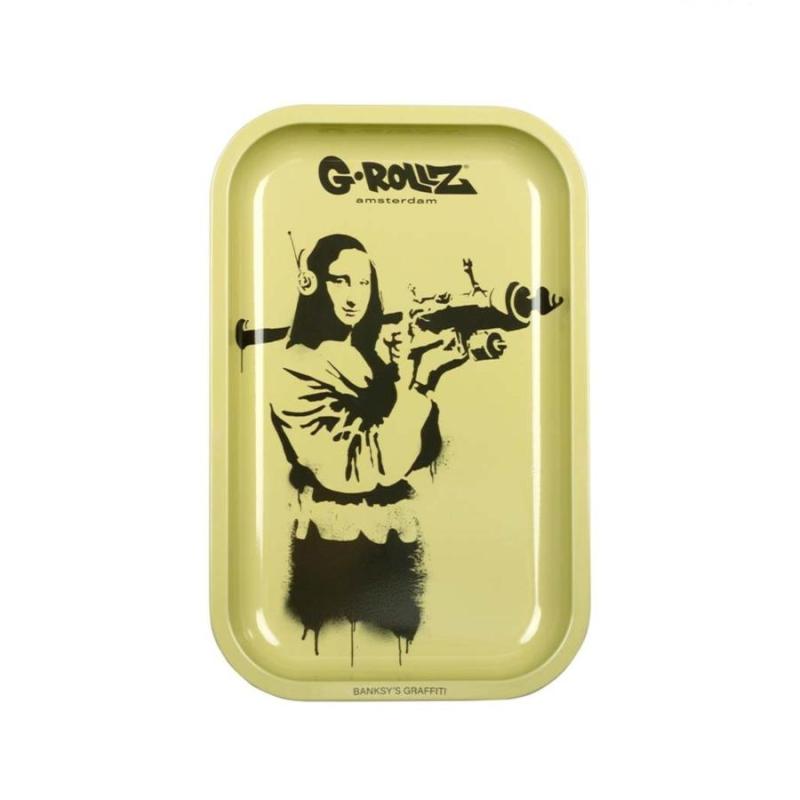 Banksy "Mona Launcher" Tray 27.5cm x 17.