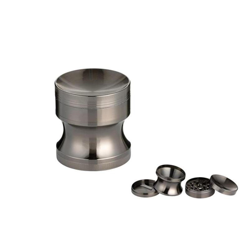 Alu Grinder 4-pièces 60mm Anthrazit KC Import