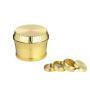 Alu Grinder 4-pièces 63mm Gold KC Import