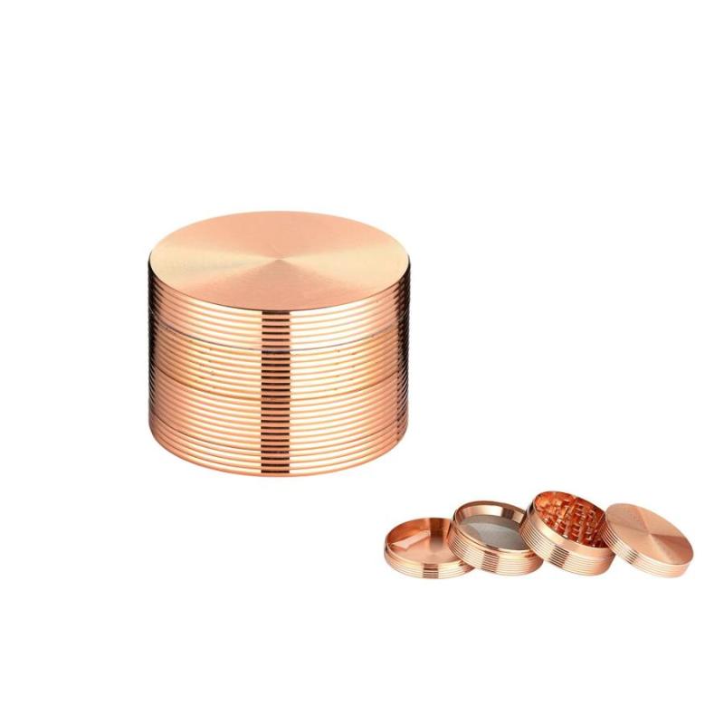 Alu Grinder 4-pièces 61mm Rosegold KC Import