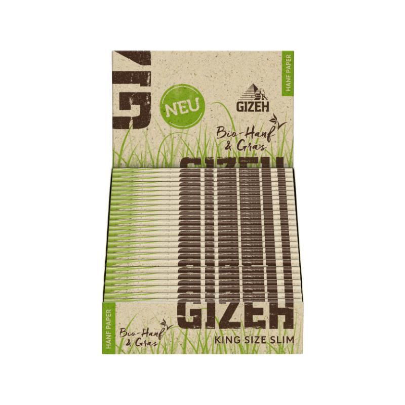 GIZEH Hanf & Gras King Size Slim (25 pcs.