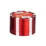 Alu Grinder 3-pièces 40mm Poker Chips Rouge