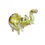 Elephant Pfeife Gold 12cm KC Import