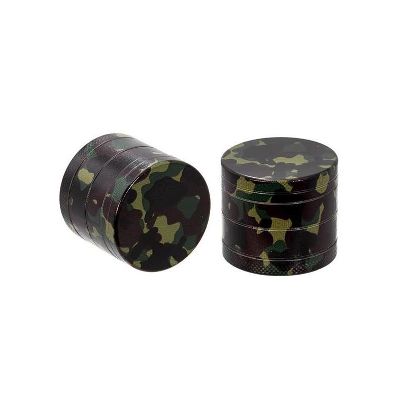 Grinder Metall Military Camouflage 4-pièces 40mm KC Import