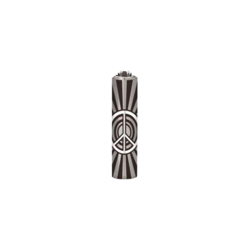 Clipper Micro Metal - Peace Symbols Peace KC Import