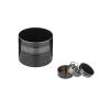 Grinder Schwarz Clear 3-pièces 54mm KC Import