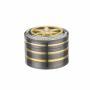 Grinder Bling Bling Hanfblatt 4-pièces 50mm KC Import